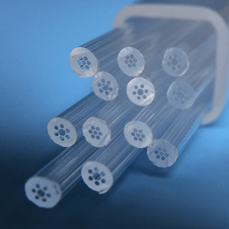 Custom Multi-Hole Quartz Capillaries