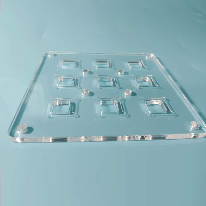 Custom Machined Quartz Plates