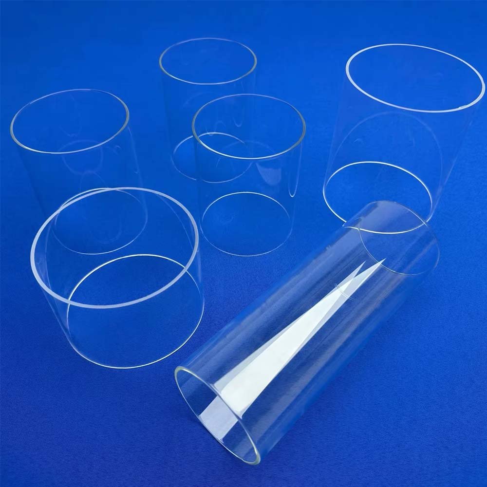Custom Large-Diameter & Thick-Wall Quartz Tubes