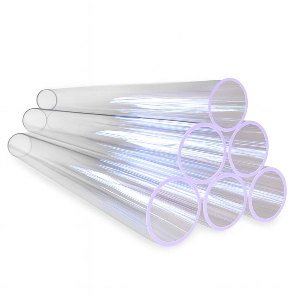 Custom UV & Ozone-Free Quartz Tubes