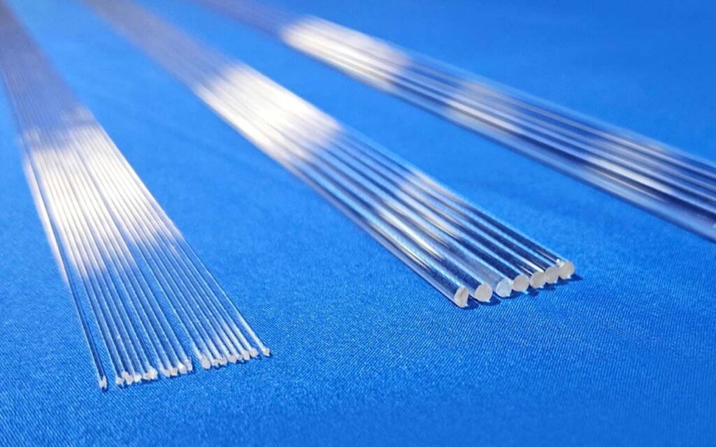 Custom Quartz Thin Rods & Wicks