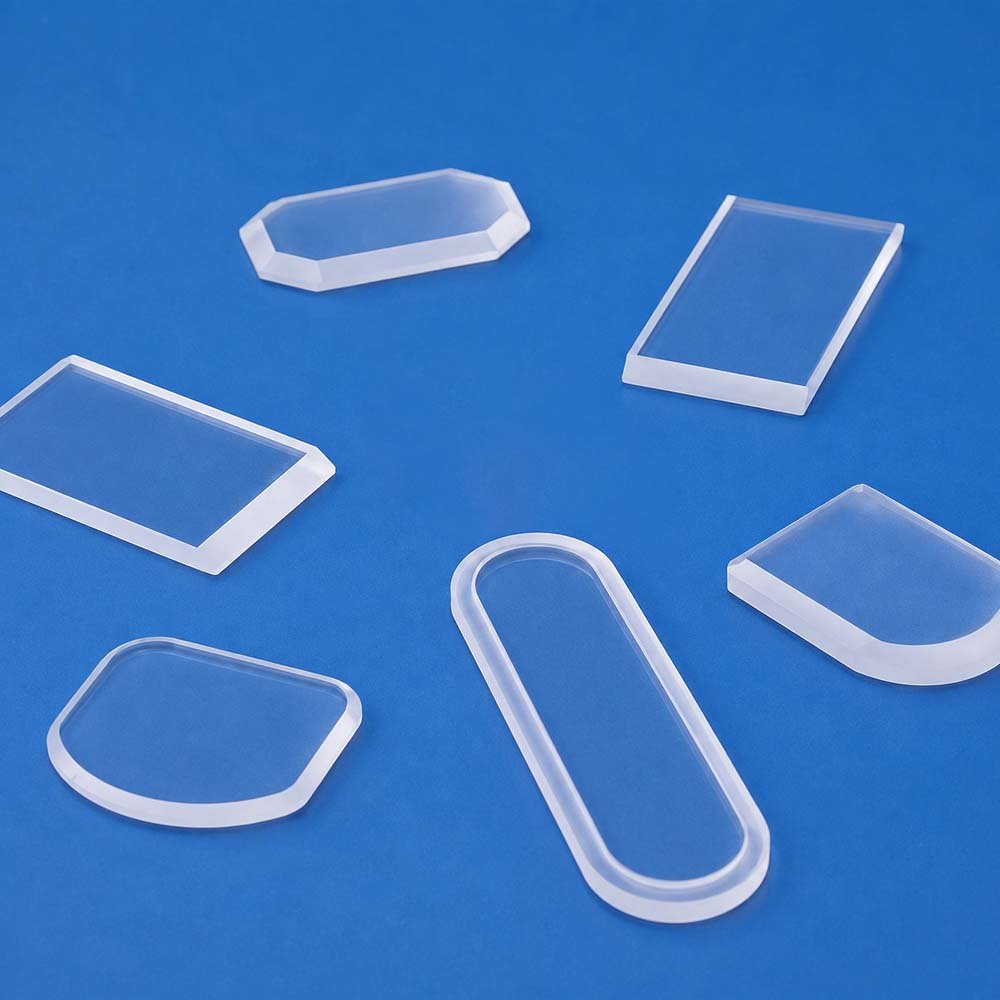 Custom Machined Quartz Plates
