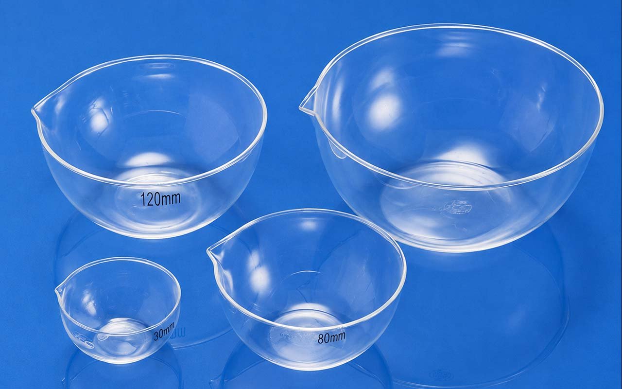 Custom Quartz Evaporating Dishes