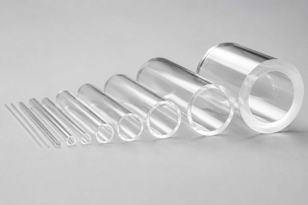 Quartz Glass Tubes: A Buyer’s Guide to Sizes, Grades, and Custom Fabrication