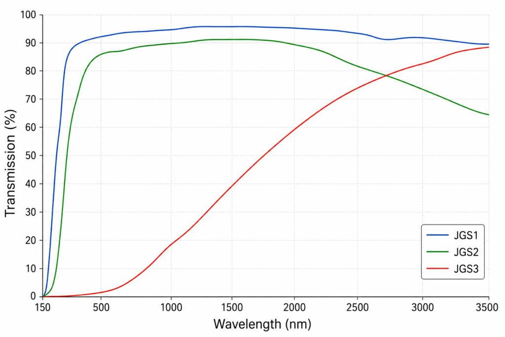JGS1 vs JGS2 vs JGS3: How to Choose the Right Quartz Glass Grade