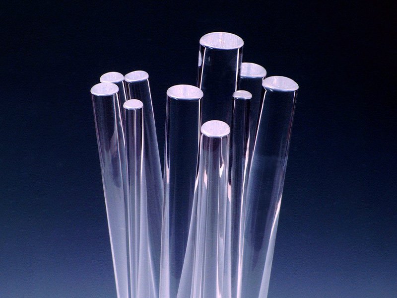 Custom Quartz Light Guide Rods